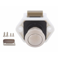 Caravan Motorhomes Rv Furniture White Cabinet Push Lock